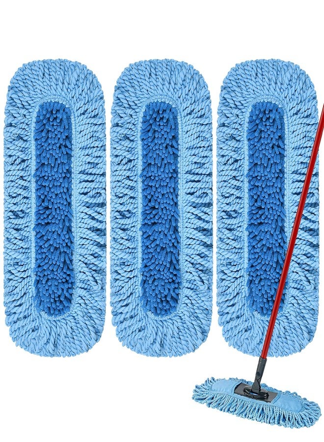 Ndoge 3 Pack Dust Mop Replacement Head for O-Cedar Dual-Action Dust Mop Pads Refills Microfiber Duster Mop Head Replacements Hardwood Floors Cleaning Washable Replace Pads - Image 1
